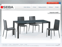 Tablet Screenshot of meble.seba.pl